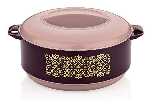 Asian Premium Family Inner Steel Casserole, 1000 Ml, Brown