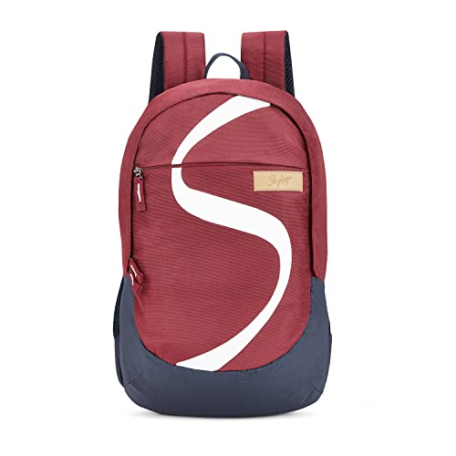 Skybags Unisex Red Gucci Fabric 17L Backpacks