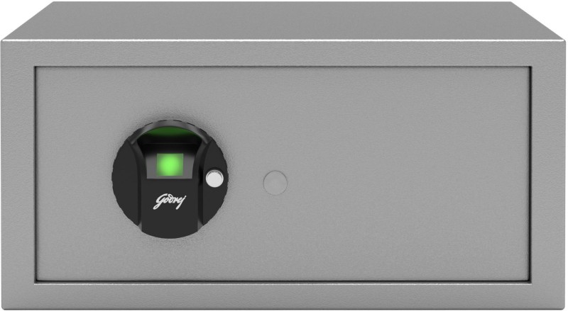 Godrej Forte Pro 20 Litres Biometric Safe Locker For Home & Office With Optical Finger Print Sensor – Grey Safe Locker(Biometric)