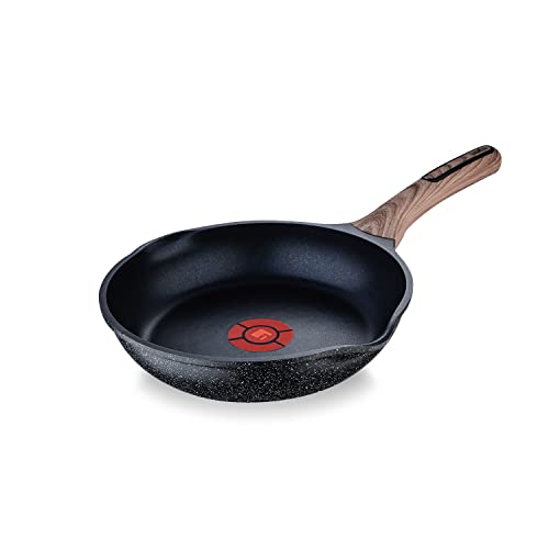 Bergner Ultimate Non-Stick Frying Pan 28cm, 2.5L, Heatdot Technology & Induction Base, Food Safe, Grey