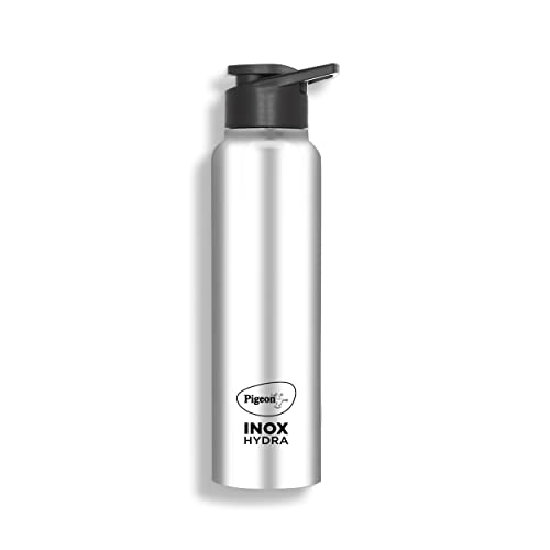 Pigeon by Stovekraft Stainless Steel INOX Hydra 1000 Drinking Water Bottle 900 ml – Silver (Pack of 1)
