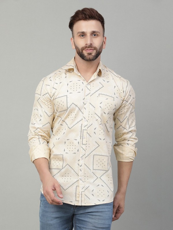 Nb Nicky Boy Printed Men Round Neck Green T-Shirt