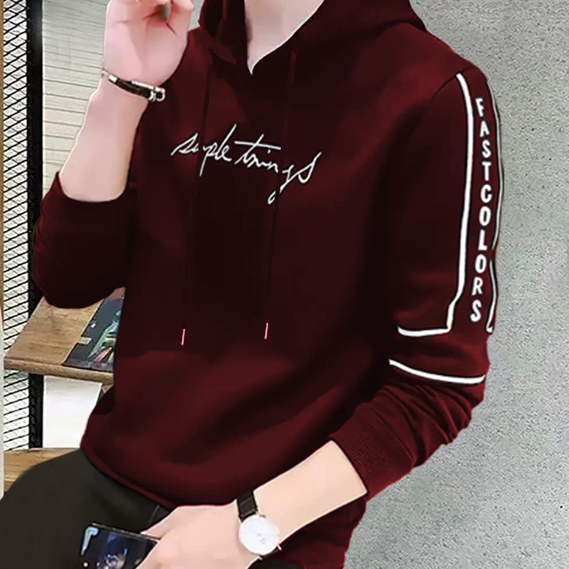 Fastcolors Full Sleeve Printed Men Sweatshirt