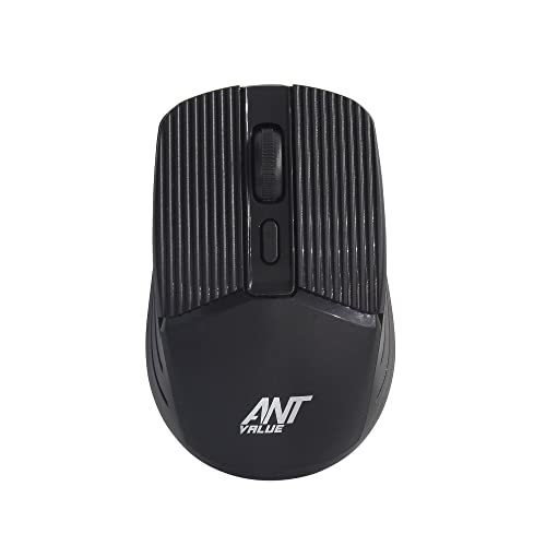 Ant Value FKAPU04 1000 DPI Wireless Mouse – Black
