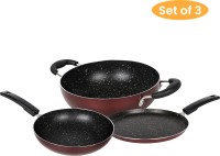 SigriWala Classic Long Life Durable 6 pc Set Non-Stick Coated Cookware Set(Aluminium, 6 – Piece)