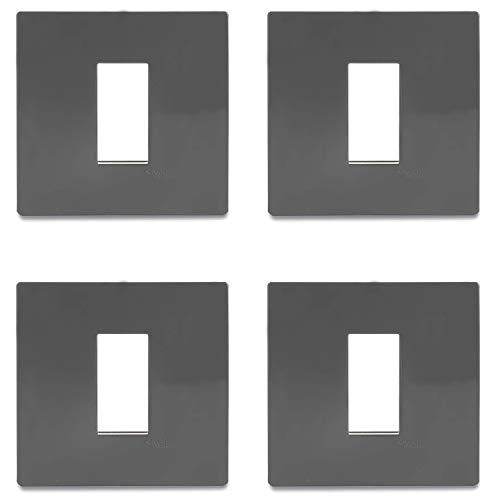 Schneider electric Opale-1 Module Grid and Cover Plate (Pack of 4)