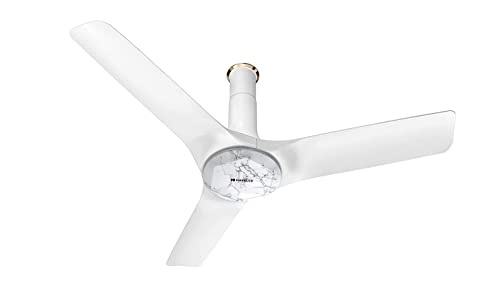 Havells Stealth Prime The most silent BLDC fan with Premium Look and Finish, 1200mm BLDC motor and Remote Controlled Ceiling Fan (Marble Dusk, Pack of 1)