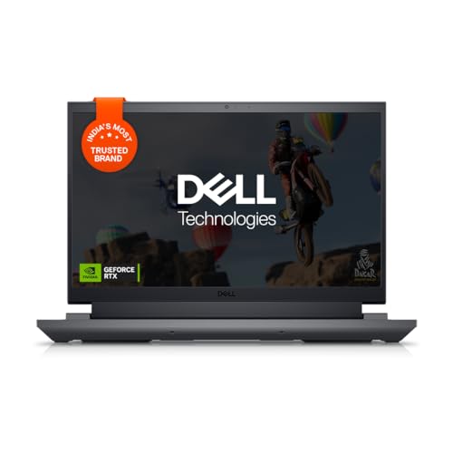 Dell G15 5520 Gaming Laptop, Intel i5-12500H,16GB DDR5,512GB SSD,NVIDIA RTX 3050 (4GB GDDR6),15.6″(39.62cm) FHD WVA AG 120Hz 250 nits, Backlit KB Orange, Win 11 + MSO’21,Dark Shadow Grey,2.81kg