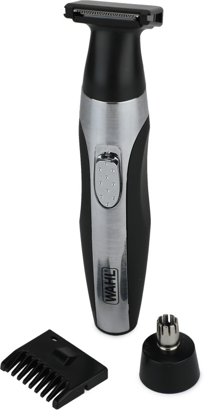 WAHL 05604-024 Trimmer 30 min  Runtime 5 Length Settings(Black, Steel)