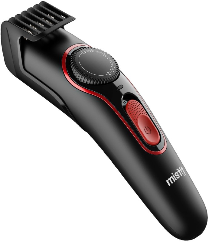 Misfit Groom 300 Trimmer 120 min  Runtime 20 Length Settings(Red)