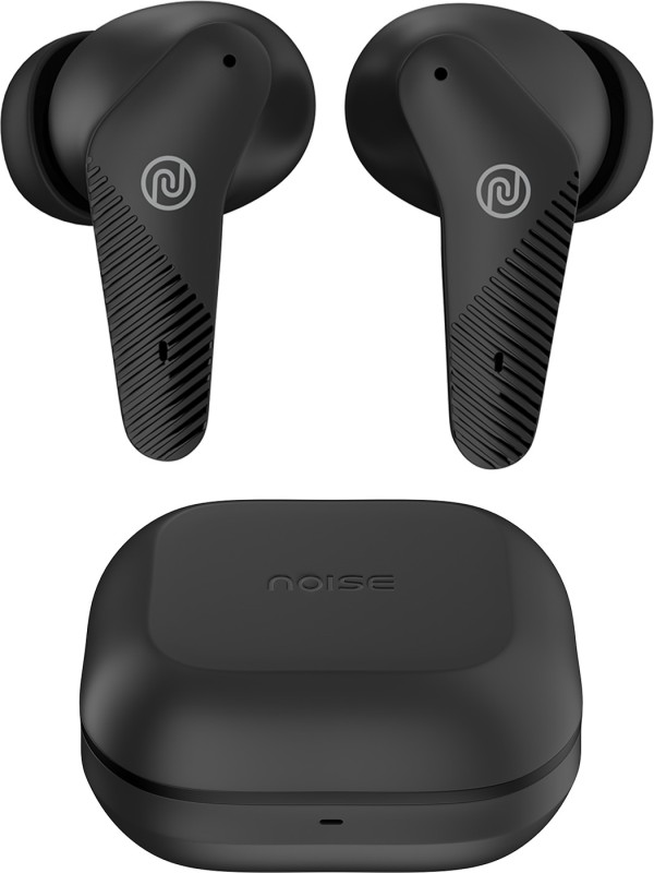 Noise Buds VS102 Neo with 40 Hrs Playtime, Environmental Noise Cancellation, Quad Mic Bluetooth Headset(Carbon Black, True Wireless)