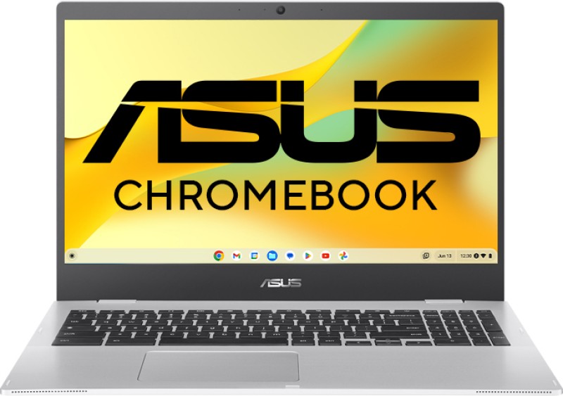 ASUS Chromebook Intel Celeron Dual Core N4500 – (4 GB/64 GB EMMC Storage/Chrome OS) CX1500CKA-EJ0241 Chromebook(15.6 Inch, Transparent Silver, 1.80 Kg)