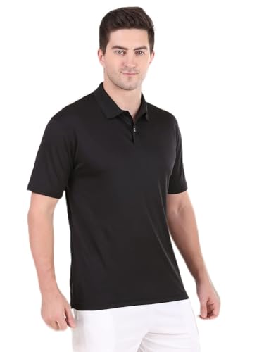 Vector X OMT-247 Men’s Polo Coller Neck T- Shirt Black