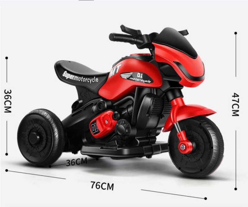 Prabal oh baby Zippy EV Kids Battery Operated OT Bike Bike Battery Operated Ride On Bike Battery Operated Ride On(Multicolor)