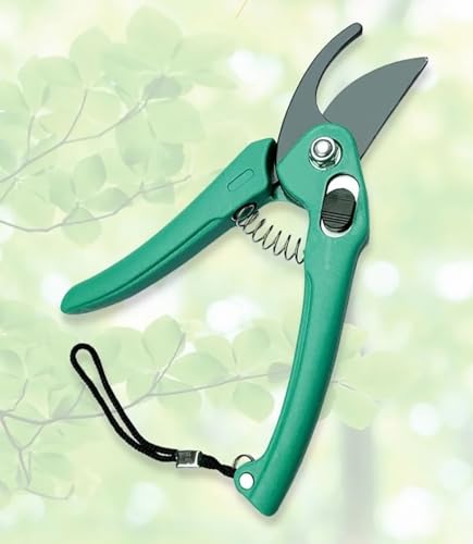 GLUN® Garden Plant Stem Cutter, Stainless Steel Blades Pruning Shears, Cutting Flowers, Trimming Plants, Hedge Bonsai, Fruits Picking
