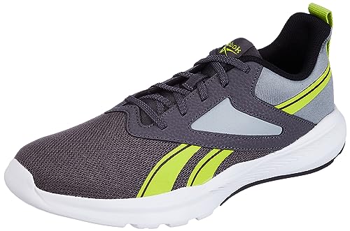 Reebok Men Stunner M ASHGREY/FLATGREY/Black/SEMISOLARYELLOW 7