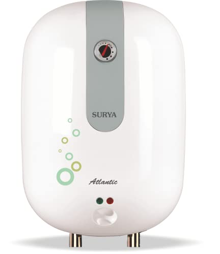 Surya Atlantic 25 Litre Storage Water Heater | Water Geyser (White)