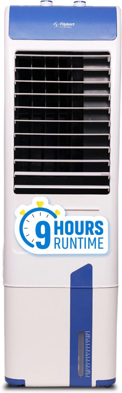 Flipkart SmartBuy 30 L Tower Air Cooler(White, Blue, Alpine)