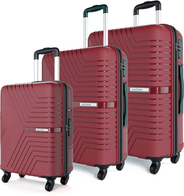 Safari Magnum Zeno 3P set 4W Cabin & Check-in Set 4 Wheels – 30 Inches