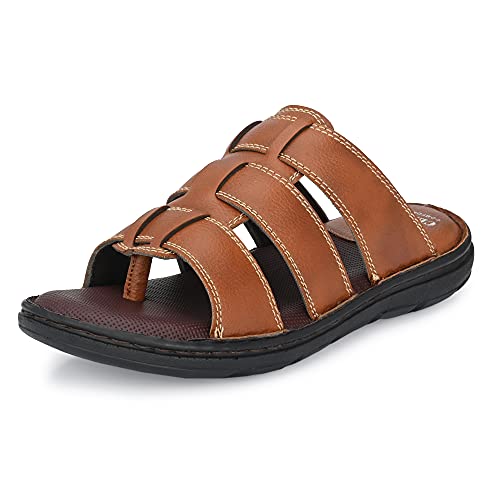 Centrino Men’s 3663 Tan Sandal_10 UK (3663-03)