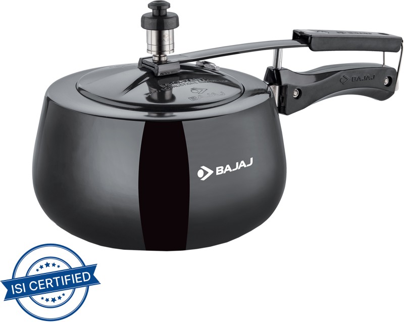 BAJAJ New Shakti 3HD HA Handi With IB 3 L Inner Lid Induction Bottom Pressure Cooker(Hard Anodized)