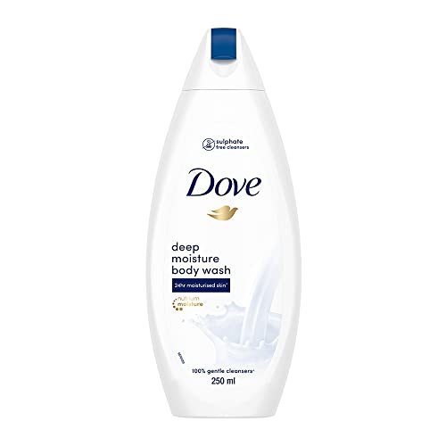 Dove Deeply Nourishing Body Wash, With Moisturisers For Softer, Smoother Skin, 250 ml