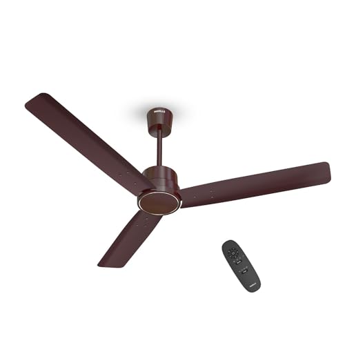 Polycab Superb Neo 1200mm Star Rated Ceiling Fan For Home | High Speed & Air Flow, 100% Copper | Rust-Proof Blades, 52 Watt, Saves up to 33% Electricity | 2 years warranty【Cool Grey】
