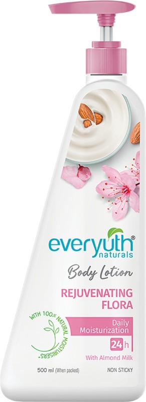Everyuth Naturals Rejuvenating Flora Body Lotion(500 ml)