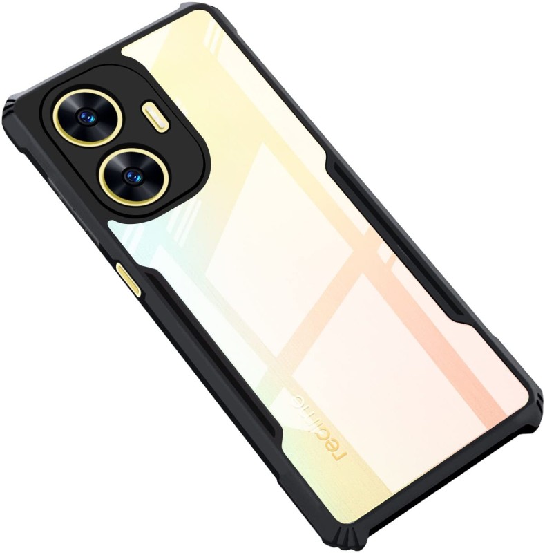 ZimniasO Back Cover for ZimniasO Realme C55/Realme N55 Eagle perfat camara design and high bumper edge..(Transparent, Grip Case, Pack of: 1)