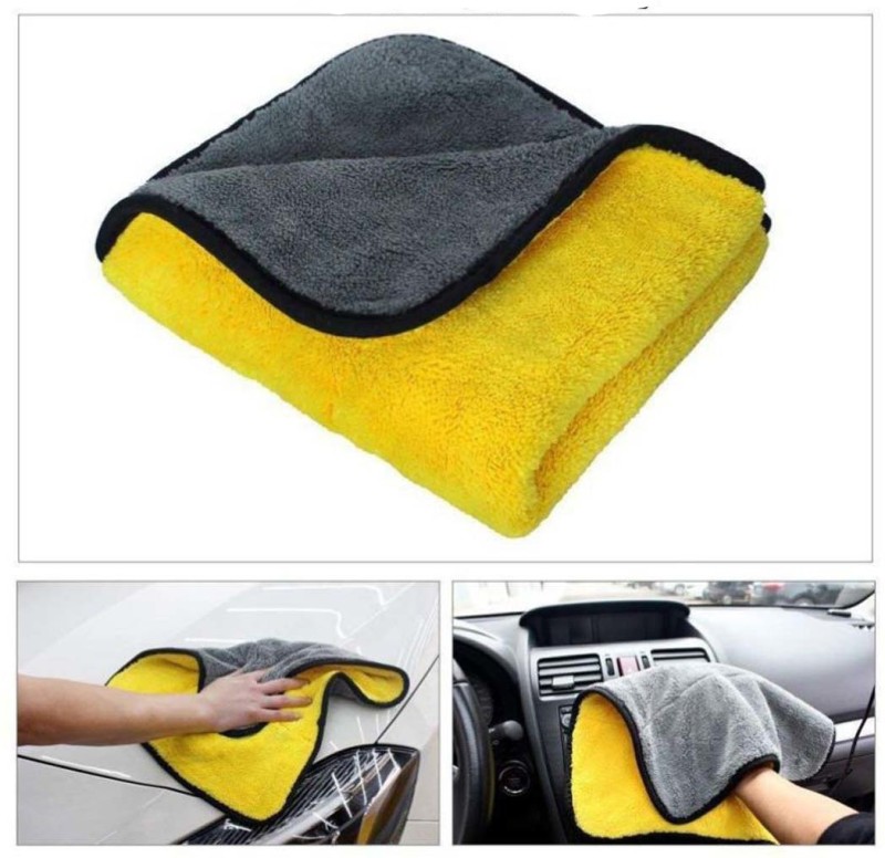 SHA MICROFIBER Microfiber Vehicle Washing  Cloth(Pack Of 1, 600 GSM)