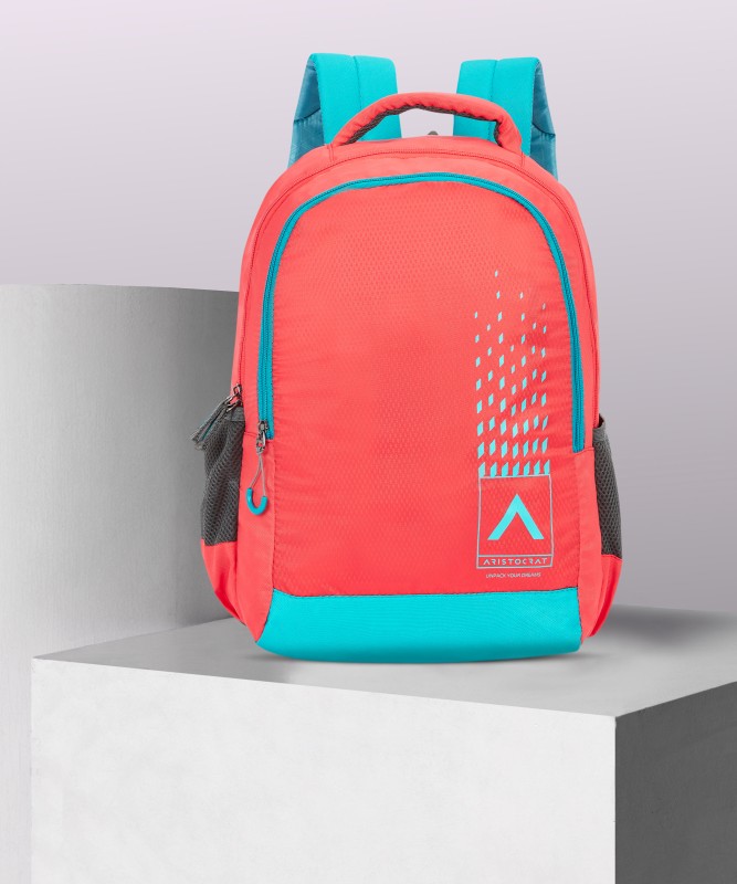 ARISTOCRAT Polyester 27L Alps Backpack Red For Men & Women 27 L Backpack(Red)