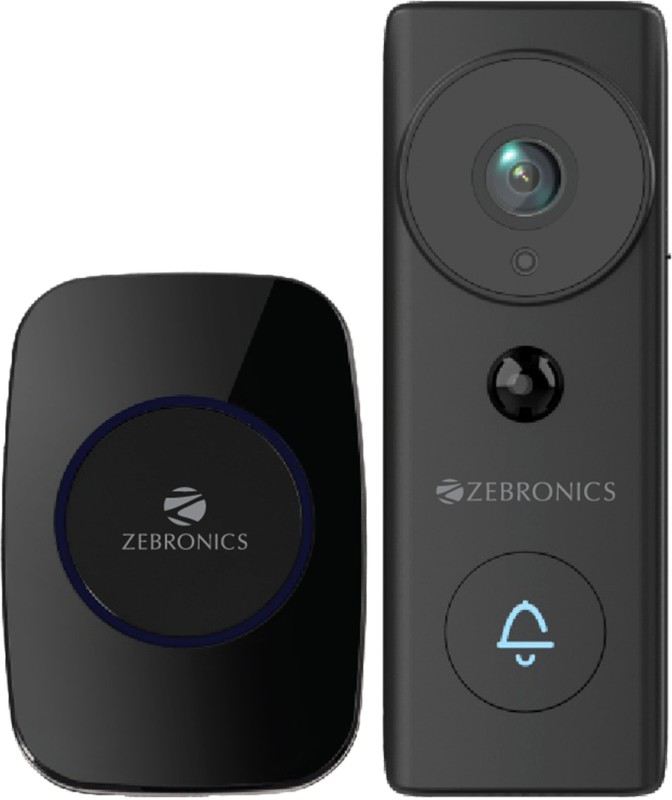 ZEBRONICS Zeb-VDB200 Video Door Phone(Wireless Single Way)