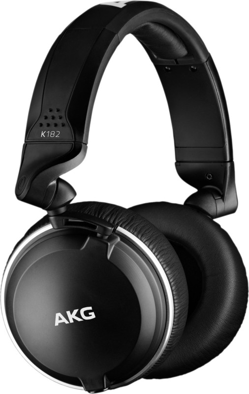 AKG K182 Closed-back Monitor Studio Wired without Mic(Black, On the Ear)