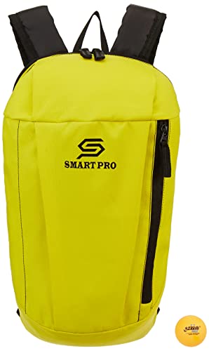 DHS TT Ball 40MM 3 Star Orange (6 Pcs Box) 12 PCS with Smart PRO TT Special Cover Speed Yellow