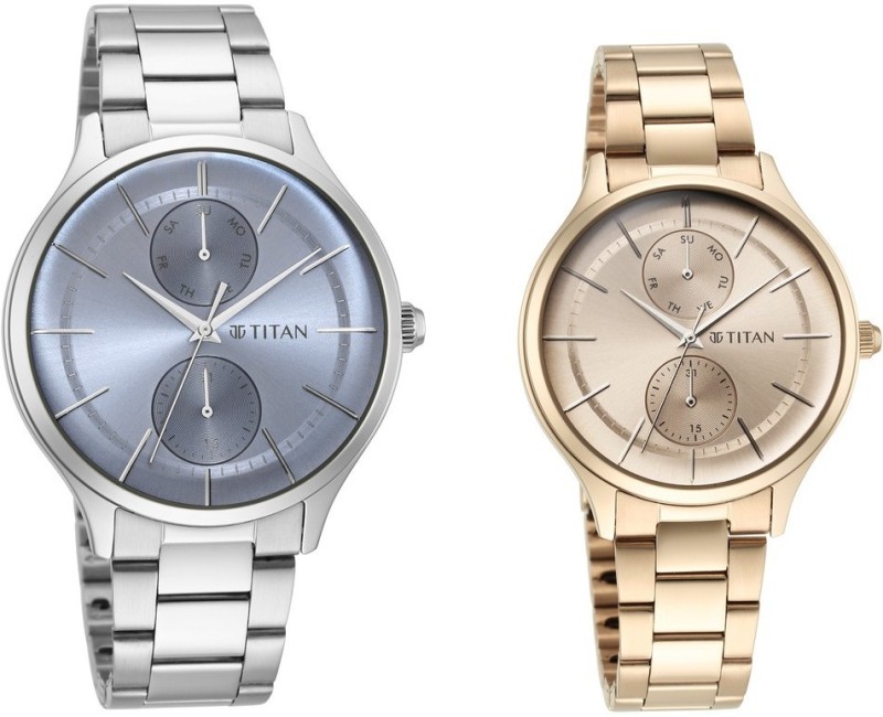 Titan Modern Bandhan IV Analog Watch  – For Couple
