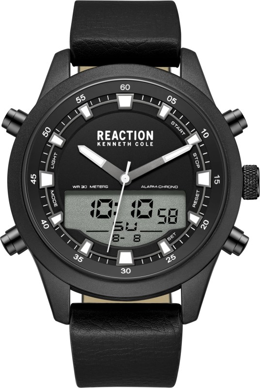 Kenneth Cole Reaction Analog-Digital Watch  – For Men