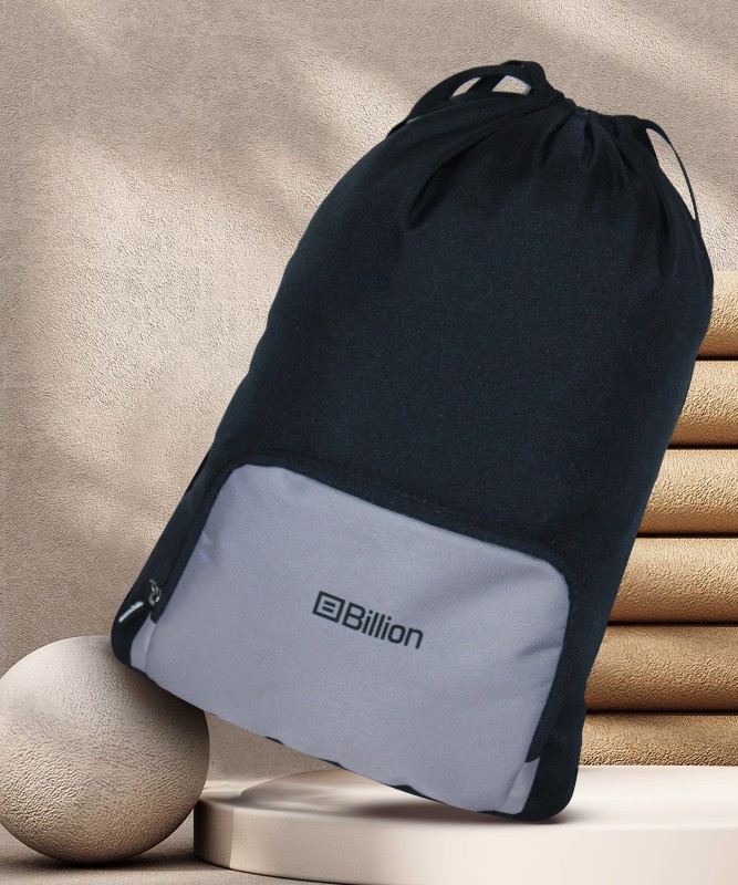 Billion Sling backpack 15 L Backpack(Grey, Black)