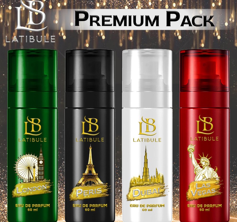 Latibule Body Perfume for Men | Long Lasting | Re Freshing Eau de Parfum  –  240 ml(For Men & Women)