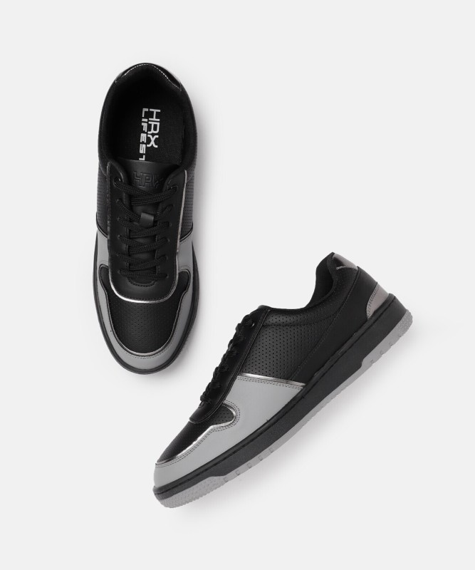 HRX by Hrithik Roshan Sneakers For Men(Black , 7)