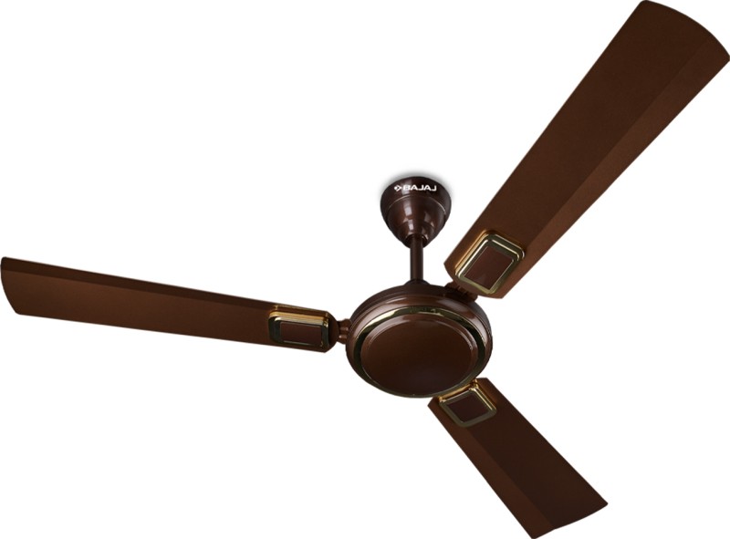 BAJAJ Grace Neo 1200 mm 3 Blade Ceiling Fan(Anti Dust | Timber Gold | Pack of 1)