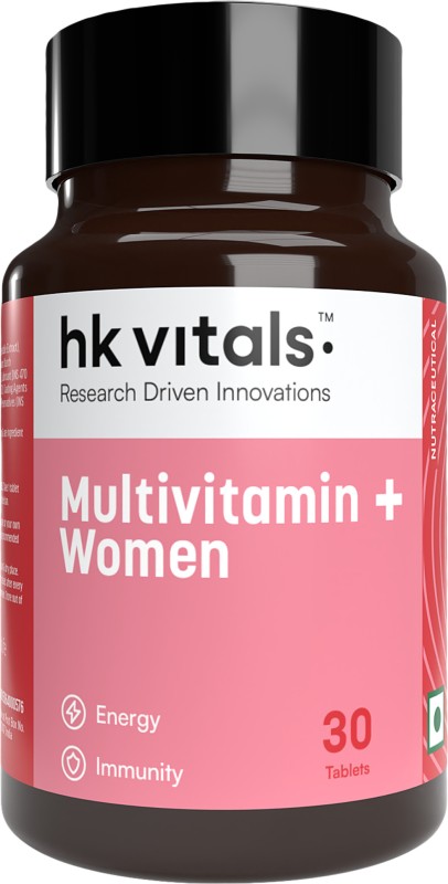 HEALTHKART vitamin Multivitamin Plus Women, for Energy, Joints, Skin & Hair(30 Tablets)