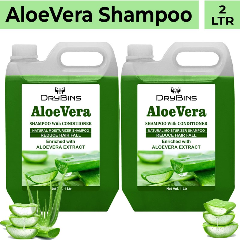 SKOOKUM Aloe vera Shampoo with conditioner for Reduce hairfall and Anti-dandruff(1 L)