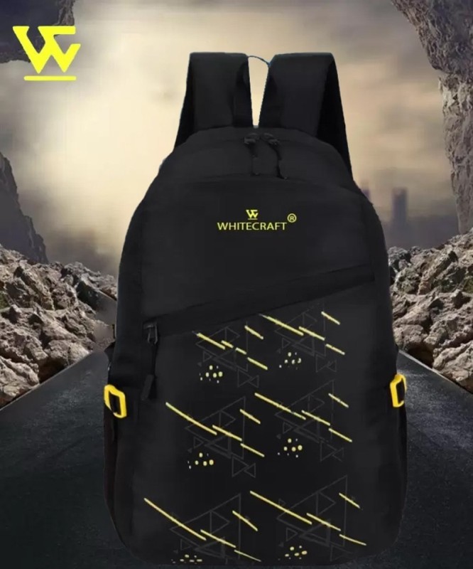 WHITECRAFT For College School Travel Office For Men & Women 30 L Backpack(Silver)