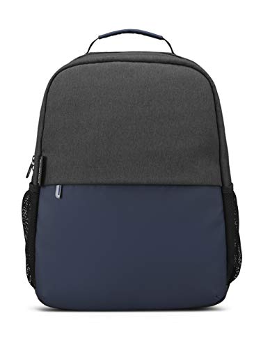 Skybags Casual Standard Backpack 28L, 2 Main Compartments, Bottle Pocket, Front Pocket, Padded Shoulder Straps | Black | Brat