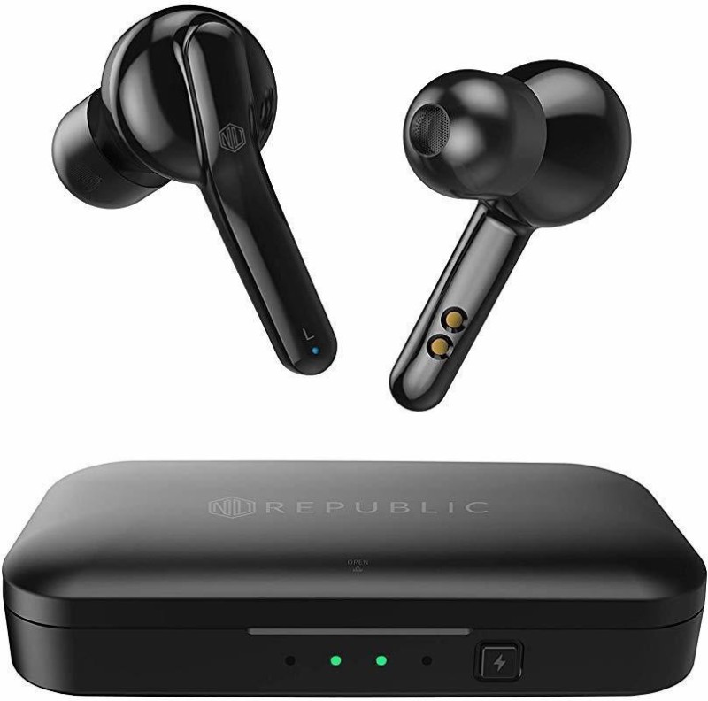 Nu Republic Jaxxbuds Bluetooth(Black, True Wireless)