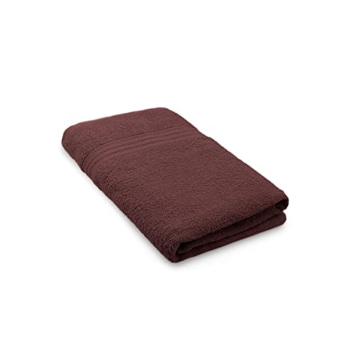 Sassoon Anatolia 100% Cotton 1 Piece Large Bath Towel 500 GSM (Cocoa – 60X120 cms) – Extra Soft, Quick Drying & Super Absorbent Bath Towel for Men/Women