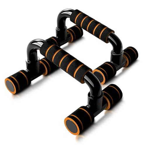 SLovic Push Up Bar for Home Workout | Home Gym Equipement for Men & Women | Push Up Stand with Non-Slip Bars & Comfort Foam Grip | Mens Accessories | Exercise Equipment for Home Strenght Training