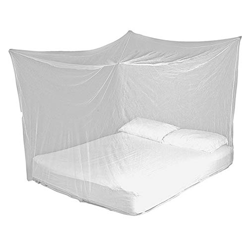 Divayanshi White Mosquito Net for Single Bed/Double Bed, 3×6.5 Insect Protection Net