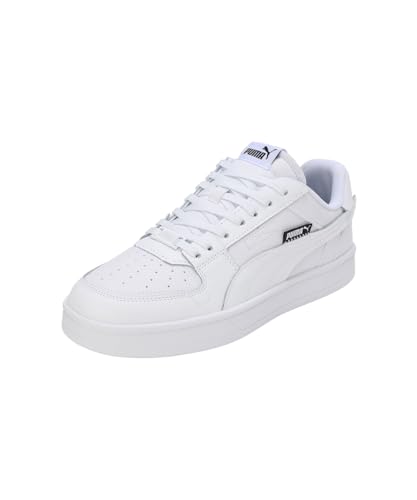 Puma Unisex-Adult Caven 2.0 VTG White-White-Black Sneaker – 10 UK (39233203)
