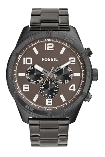 Fossil Brox Stainless Steel Analog Gray Dial Men’s Watch-Bq2533